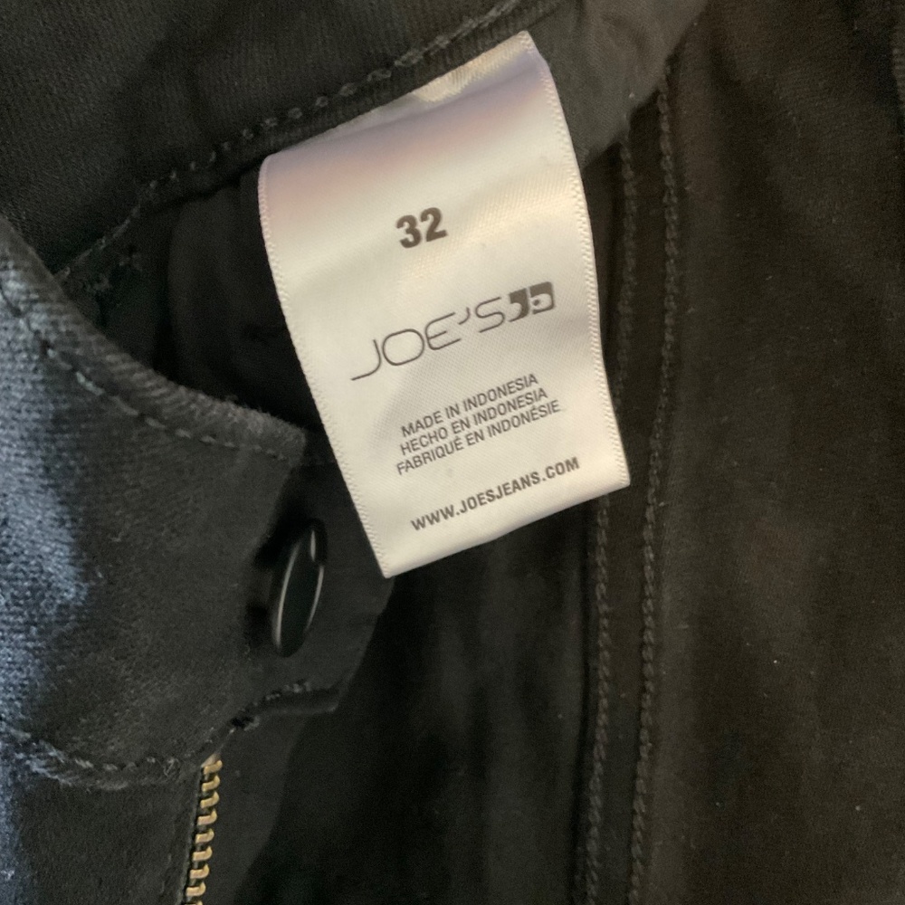 NWT Joe's Jeans Flawless Skinny Ankle Black Jeans 32 fall basic capsule classic - Picture 7 of 14